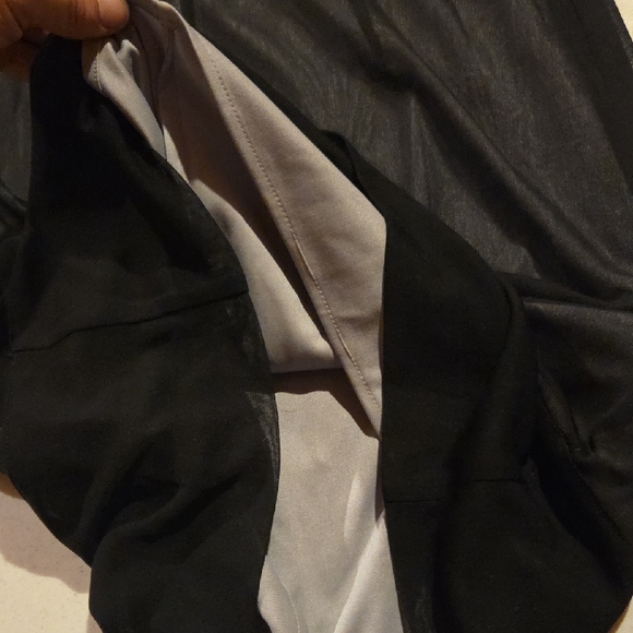 Express Black and Gray Mini Dress - Picture 8 of 9